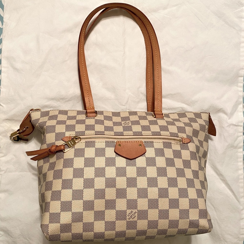 Authentic Louis Vuitton Iena PM, Damier Azur